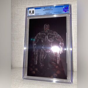 TERMINATOR #1 2024 RAFAEL GRASSETTI FOIL VARIANT COVER LIMITED TO 400 CGC 9.8